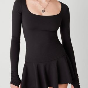 Frankies Bikinis Demi Long sleeve top
